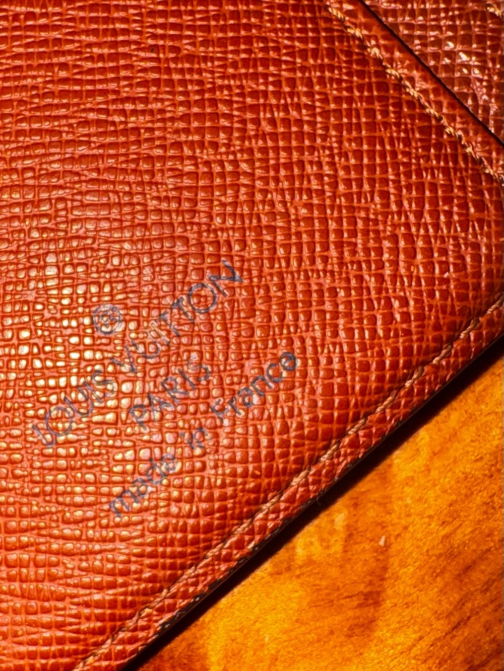Louis Vuitton French purse wallet, monogram, vintage kiss Lock vintage authentic - Picture 7 of 16